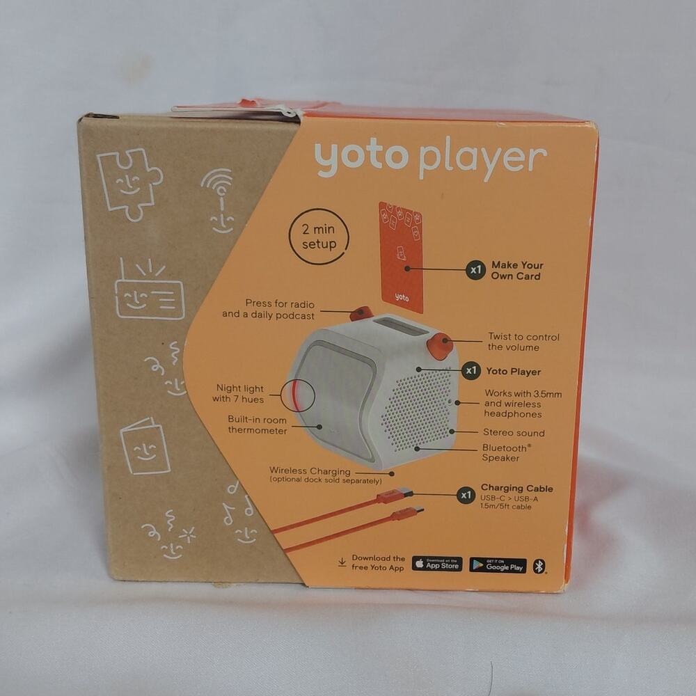 Yoto Player (3rd Generation) Kids Screen-Free Audio | NIB